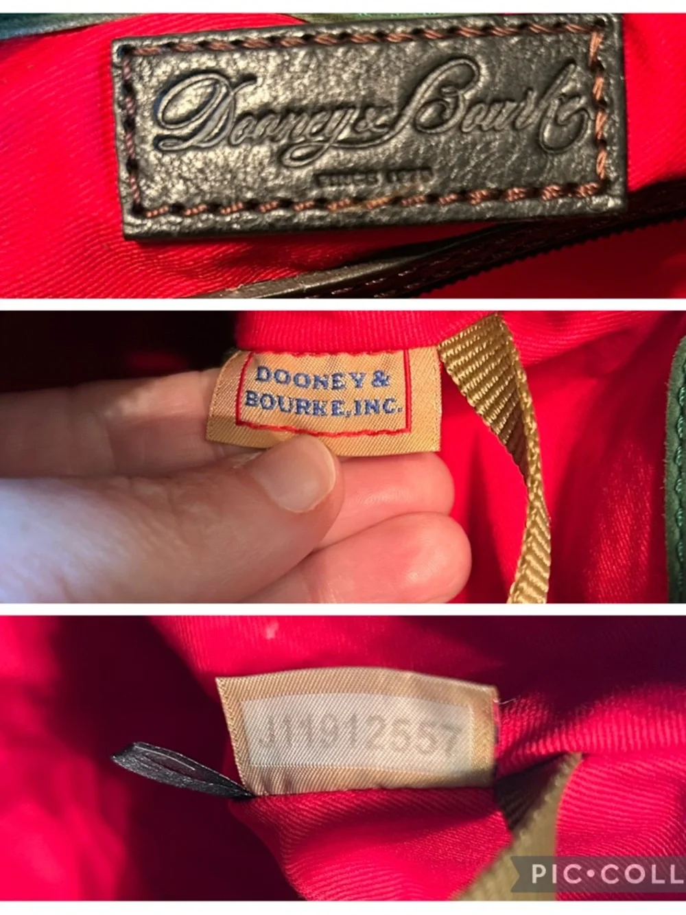 Dooney & Bourke Large Florentine Satchel in Black Black - Picture 10 of 12